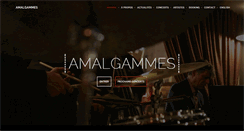 Desktop Screenshot of amalgammes.net